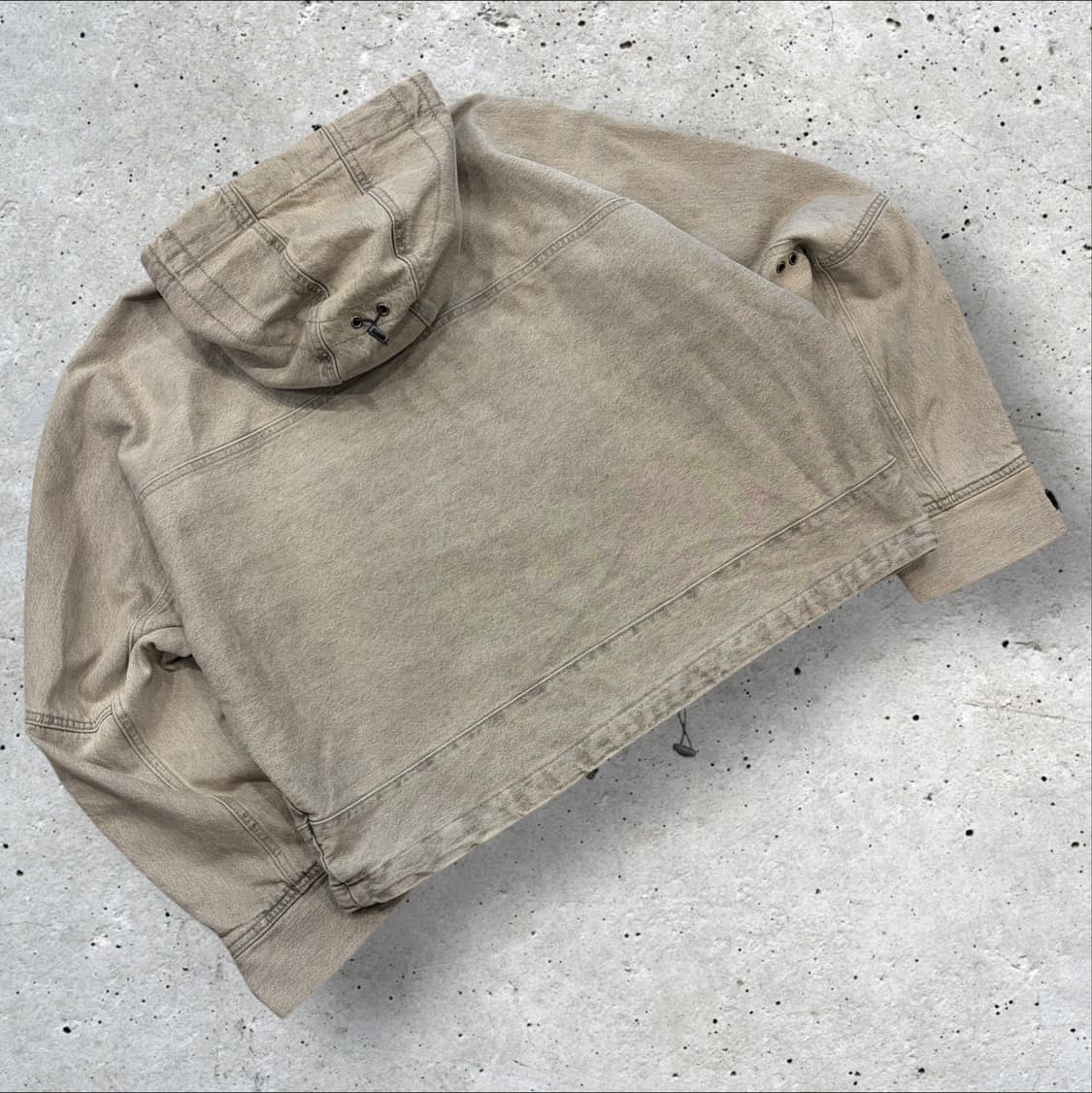 [M] 자라 데님 후드 포켓 자켓 그레이 새상품 B487 상품이미지2