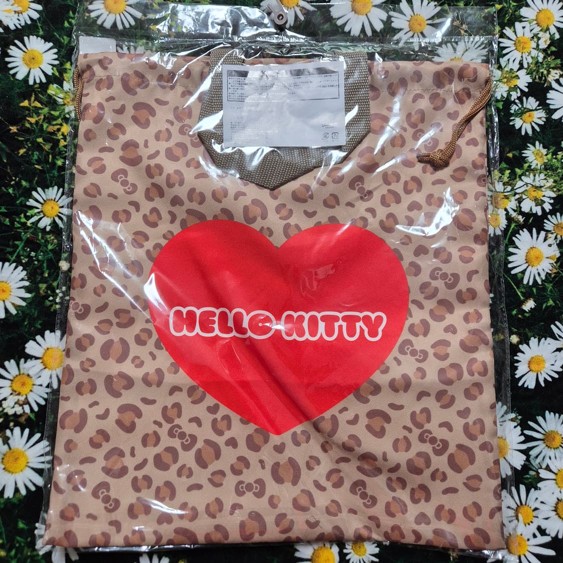 Hello kitty 헬로키티 태닝키티 호피 가방 토트백 새상품 상품이미지3