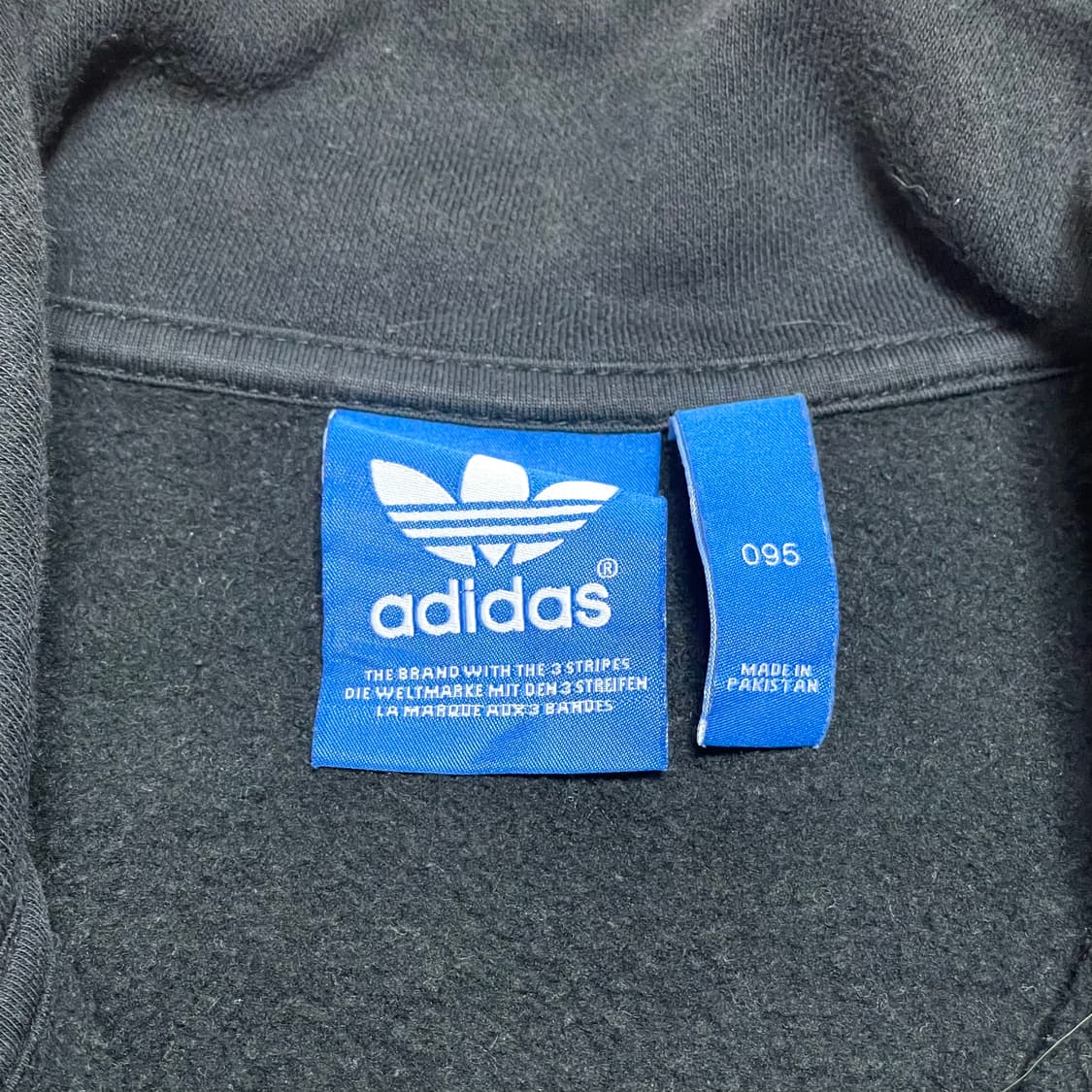 아디다스 오리지날 블랙 독일 면 져지 자켓 남성95 상품이미지3