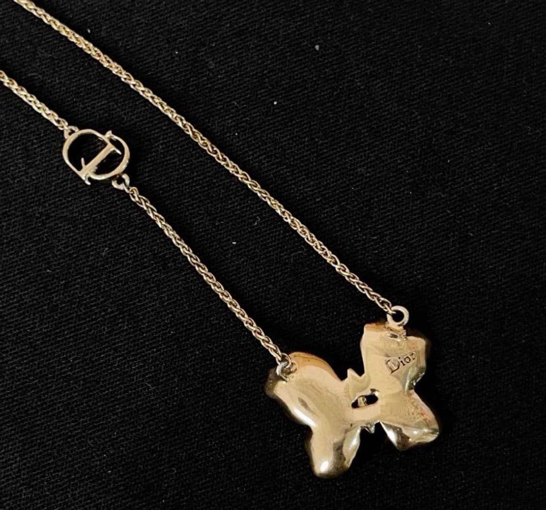 디올 나비 목걸이 상품이미지4