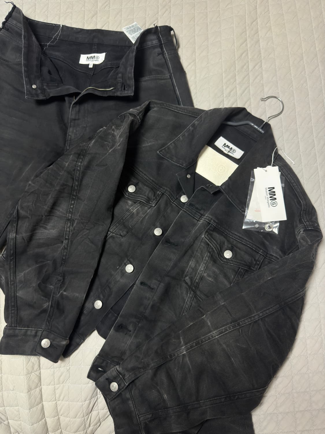 [MARGLELA] 메종마르지엘라 데님 셋업 상의40/하의31 상품이미지1