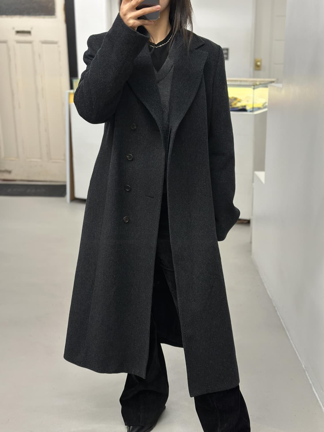 트루사디캐시미어 코트 상품이미지6