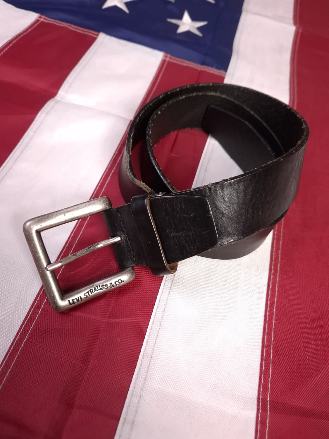 오리지날 리바이스 리얼레더 벨트 상품이미지1
