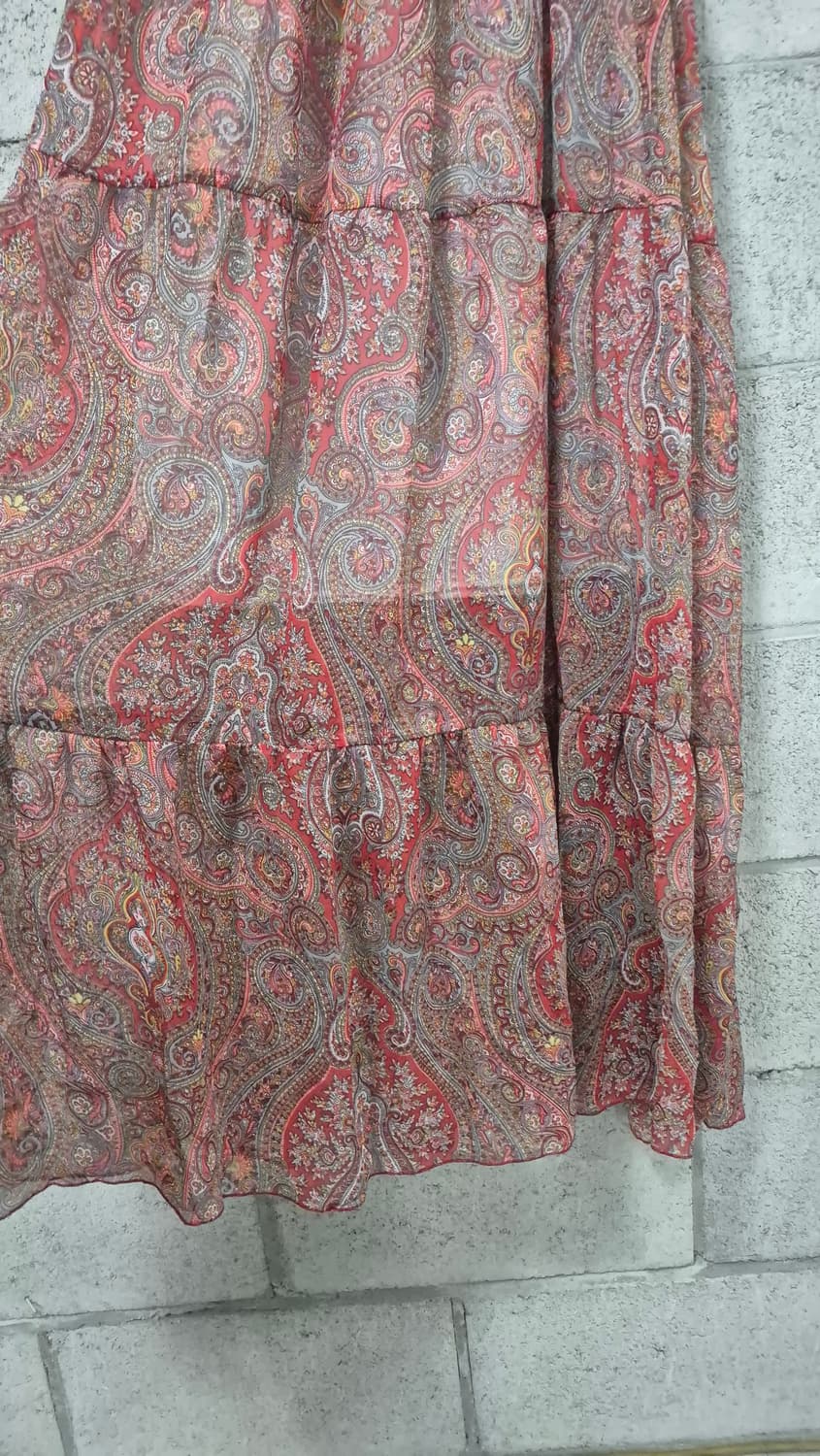 페이즐리 청밴딩 원피스 상품이미지3