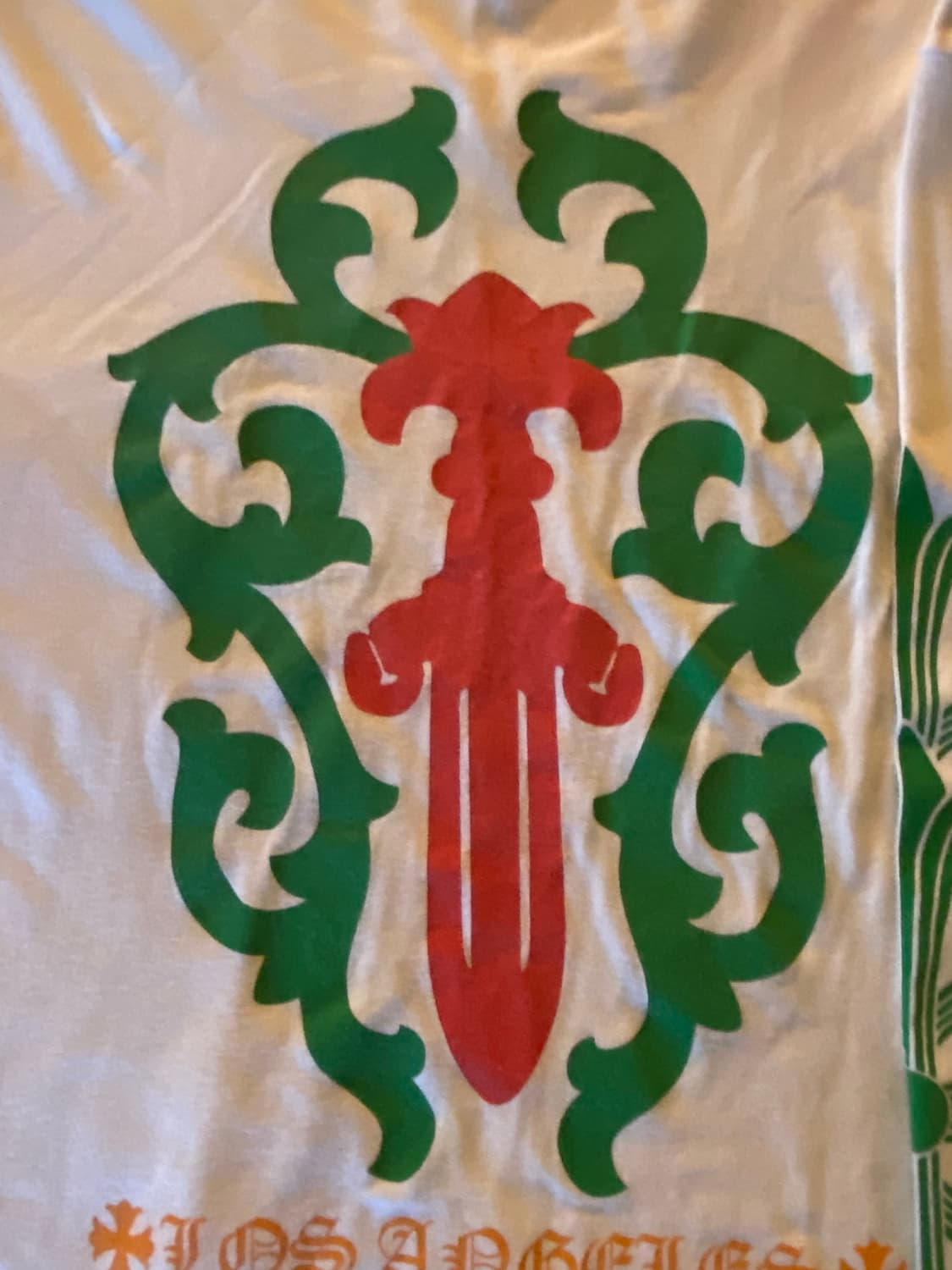 크롬하츠 대거 플로랄 로스엔젤레스 롱슬리브 사이즈 xl (인보이스 포함) 상품이미지3