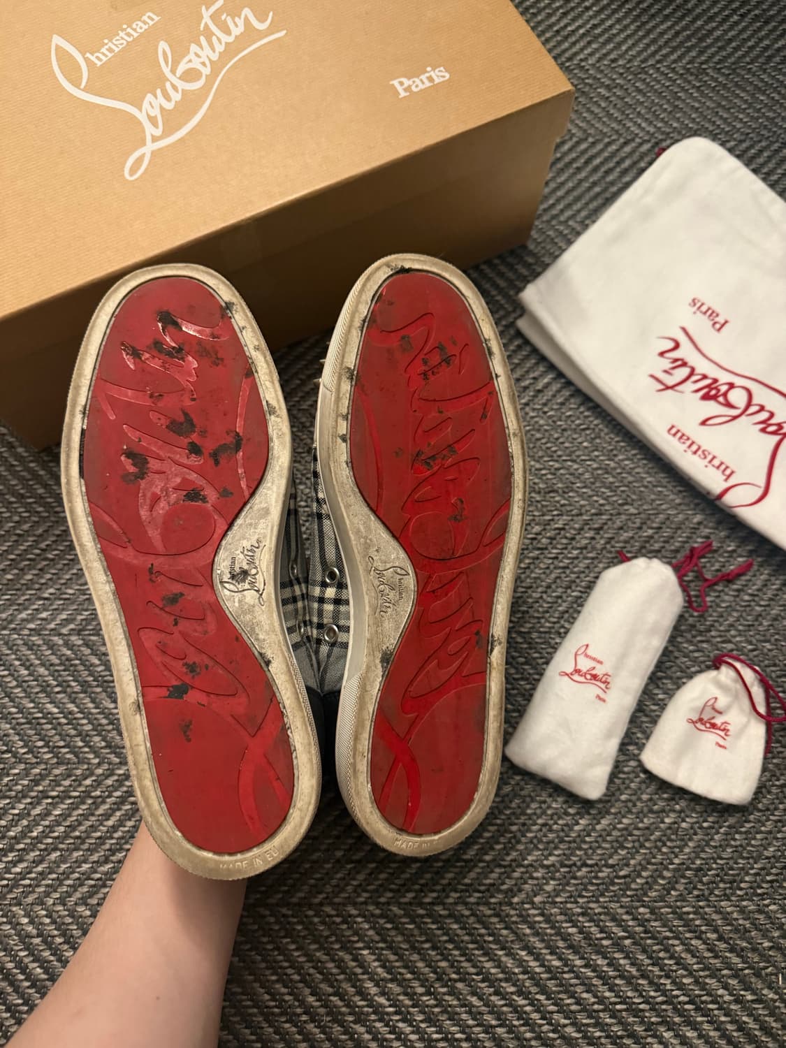 크리스찬 루부탱 루이스 주니어 스파이크 40 사이즈 상품이미지3