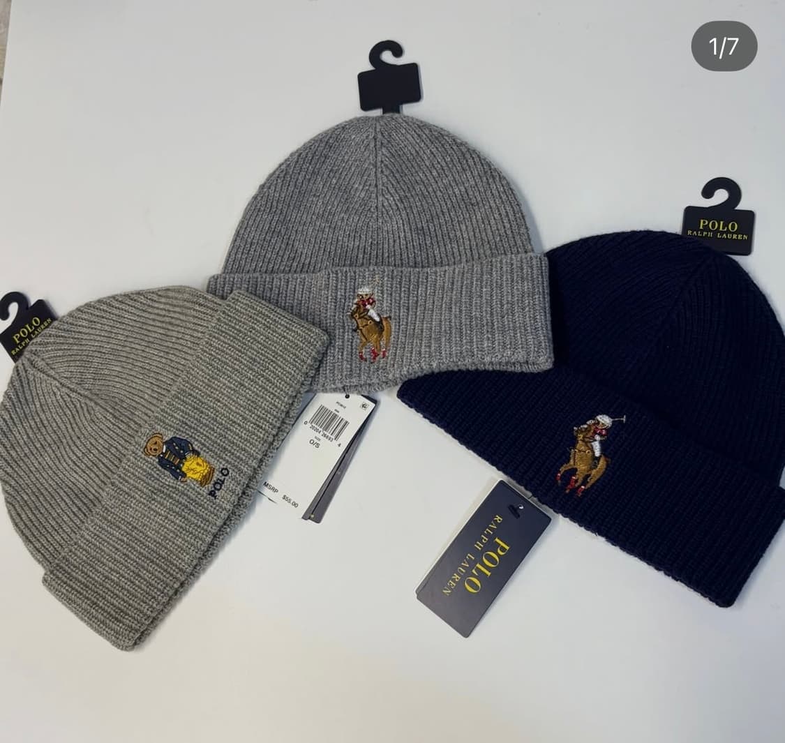 [새상품] 폴로 베어 비니 상품이미지3