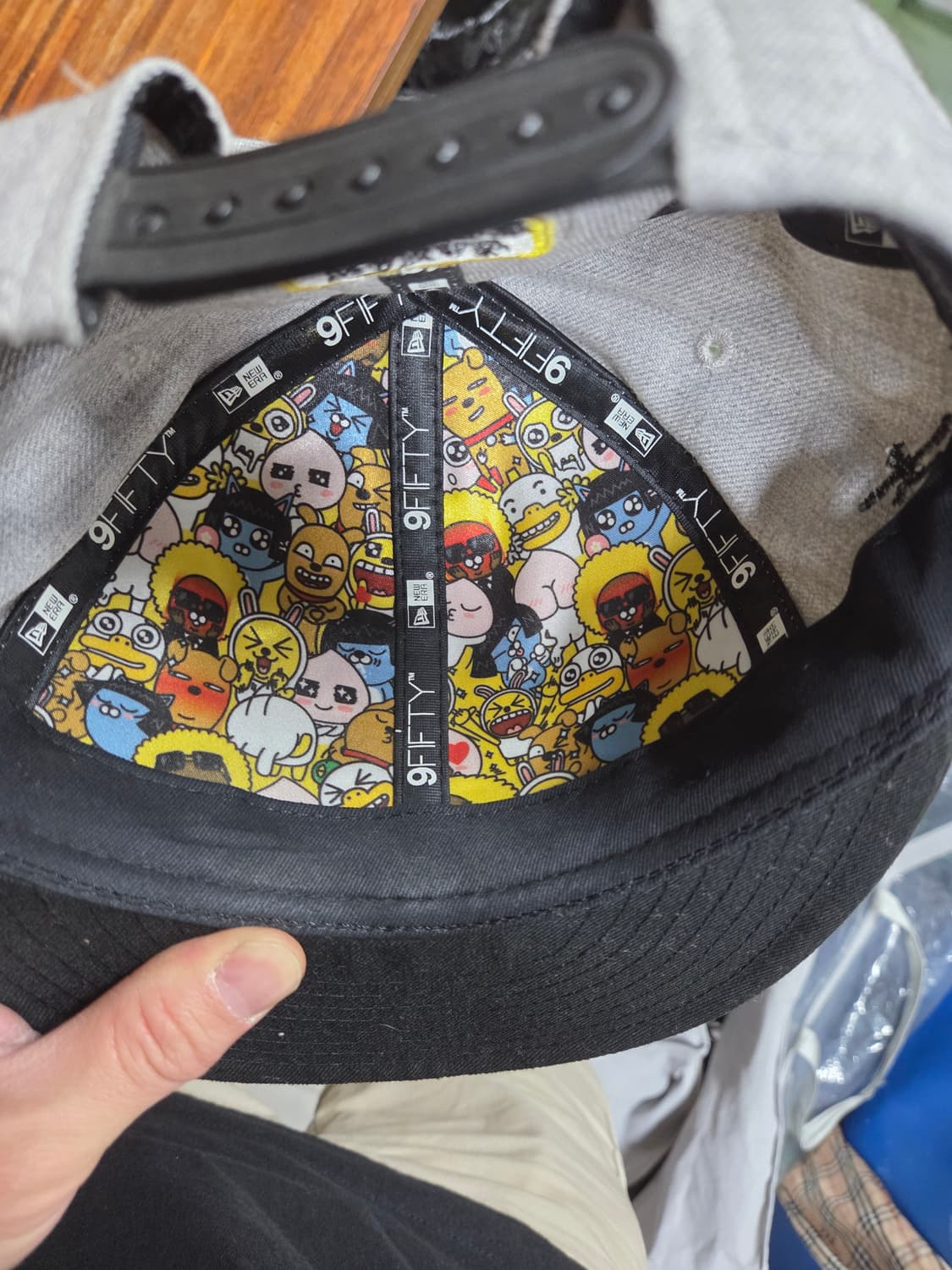 뉴에라 카카오프렌즈 스냅백 모자 프리  상품이미지6