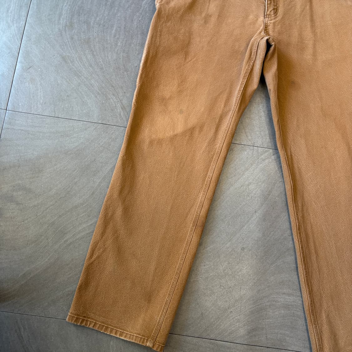 칼하트 정품 오리지널 브라운 카펜터 팬츠 상품이미지7