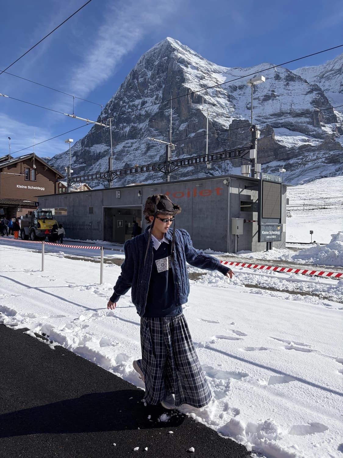 du check skirt 상품이미지2