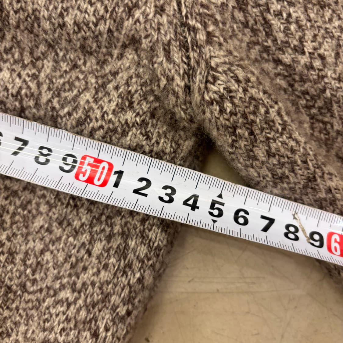 엘무드 브라운 보카시 니트 가디건 상품이미지5