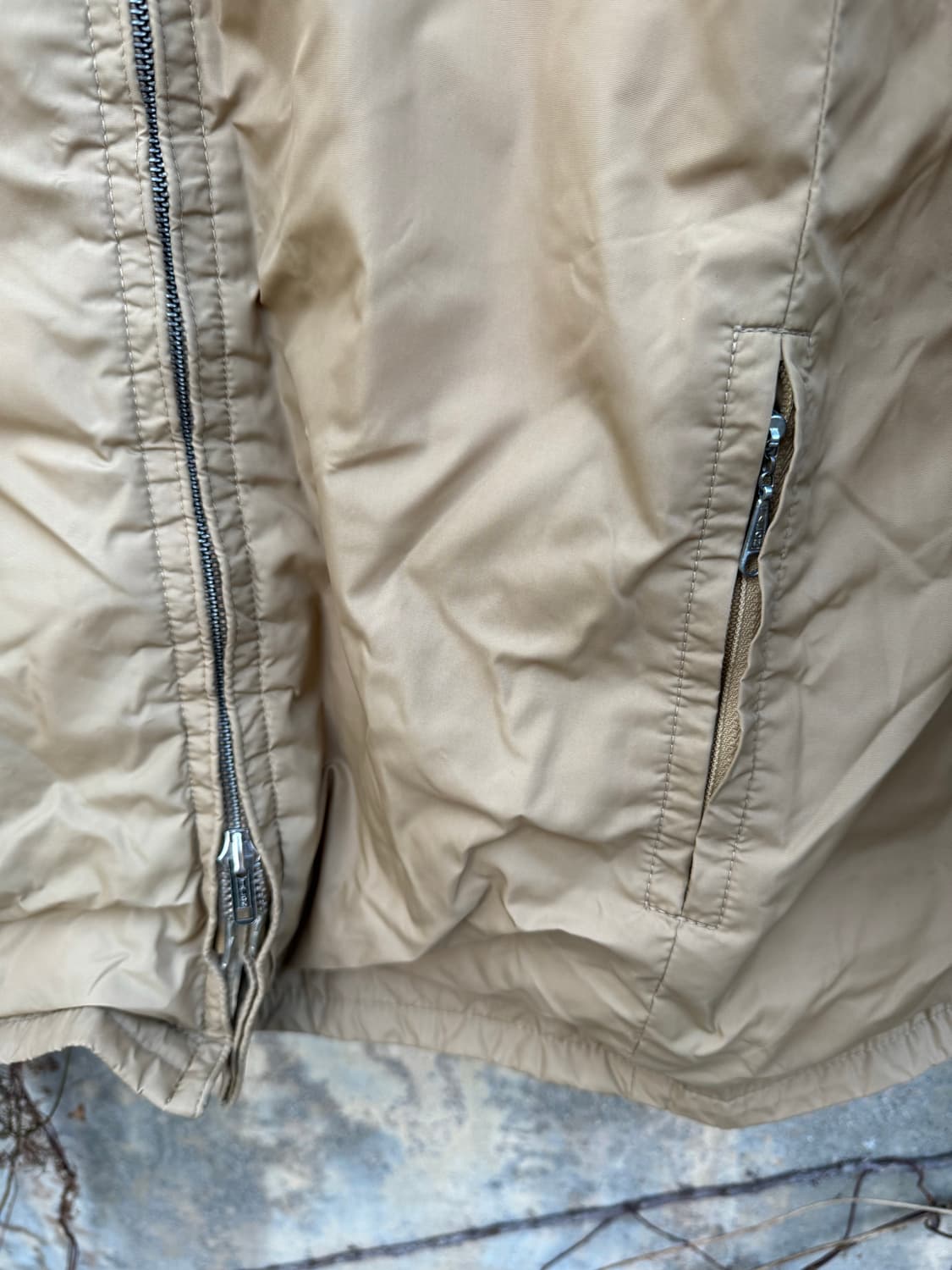 60s 에디바우어 빈티지 구스 다운 탈론 2way 패딩 자켓 L 상품이미지4