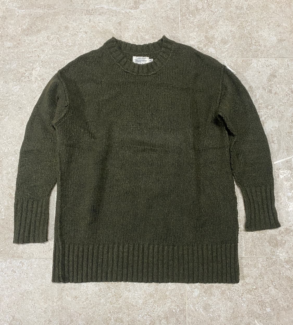 R13 알파카 니트 상품이미지1