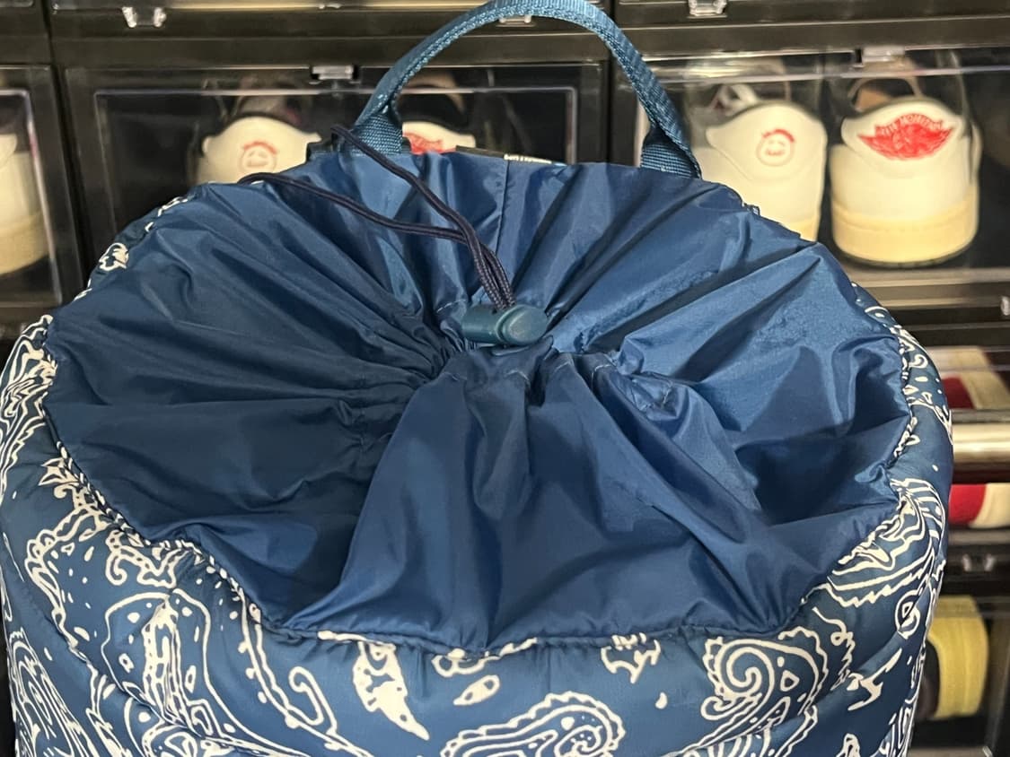 22FW 슈프림 퍼퍼 백팩 블루 페이즐리 상품이미지7