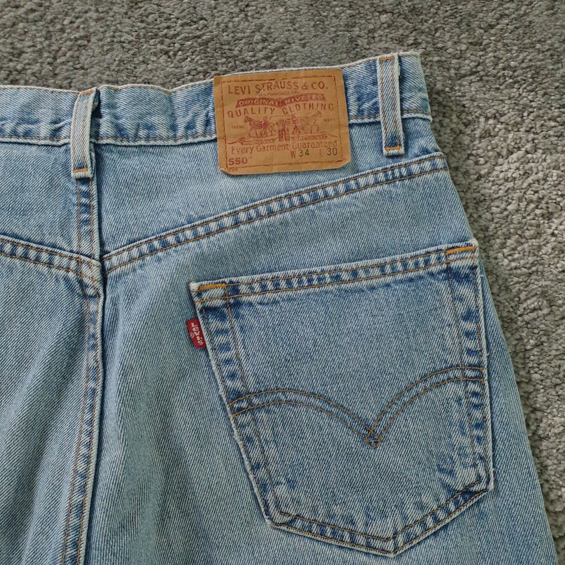 LEVI'S 550 리락스드 핏 데님 팬츠 상품이미지3