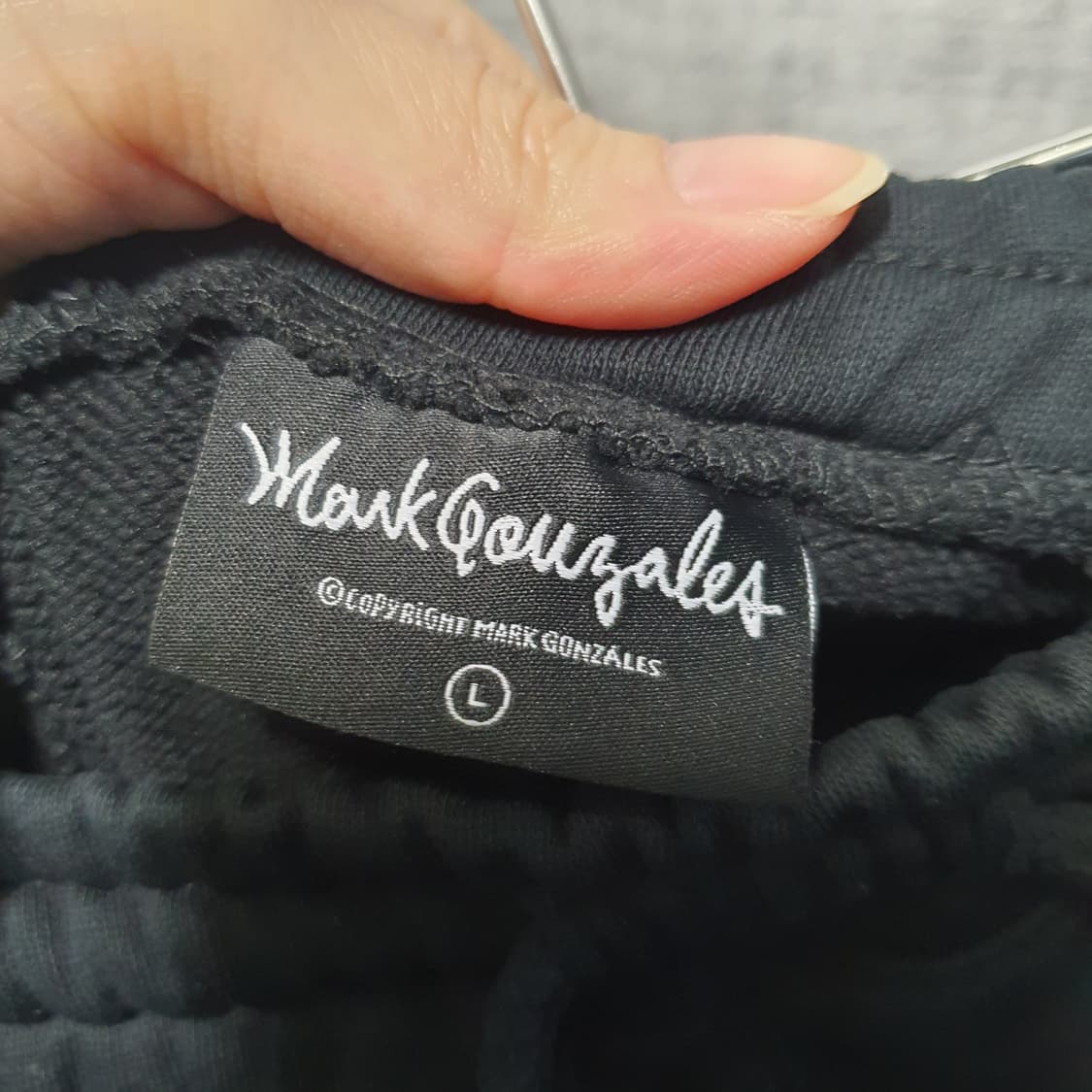 마크곤잘레스 블랙 트레이닝 조거 팬츠  상품이미지4