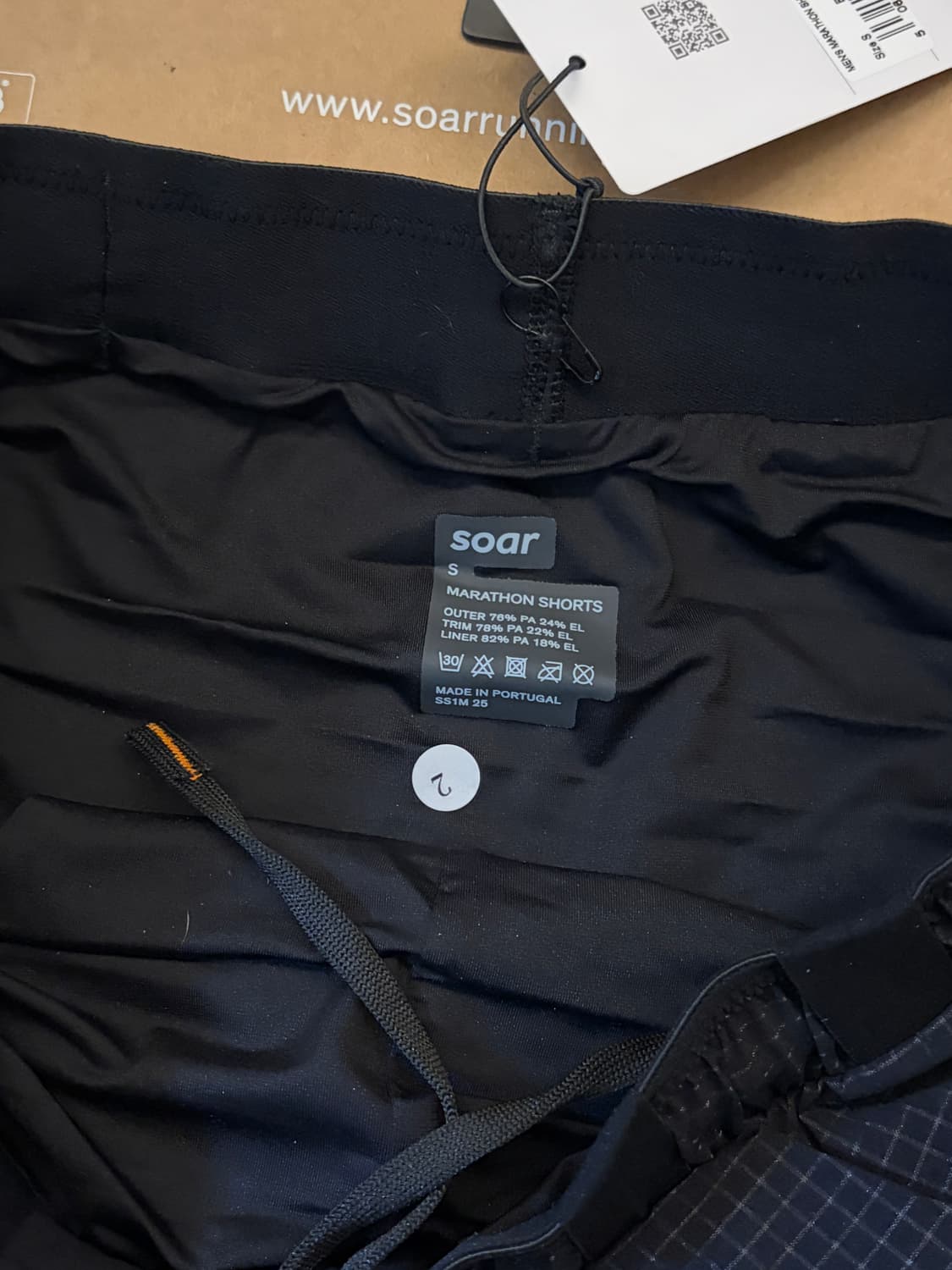 Soar Running 소어 마라톤쇼츠 S사이즈 새상품 상품이미지2