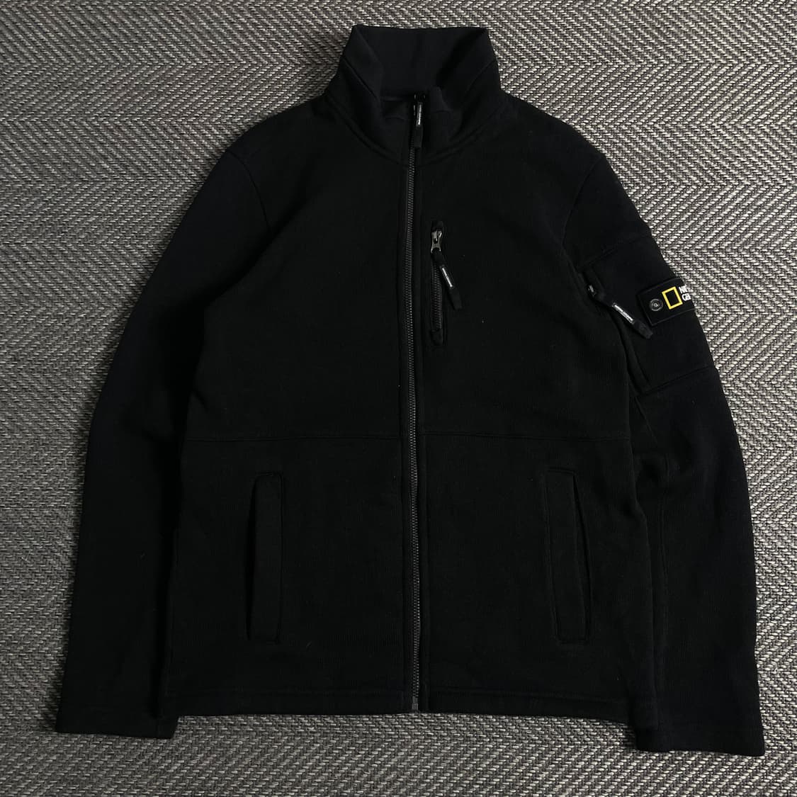 네셔널지오그래픽 와펜 니트 집업 자켓 y 3723 상품이미지2