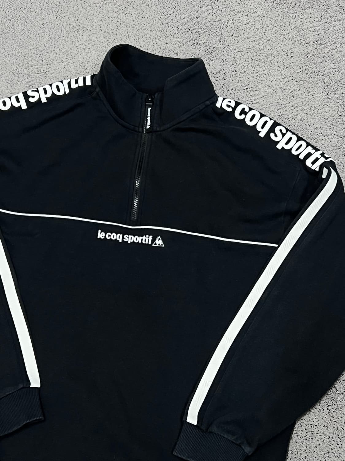 (L) 르꼬끄 하프집 맨투맨 상품이미지2