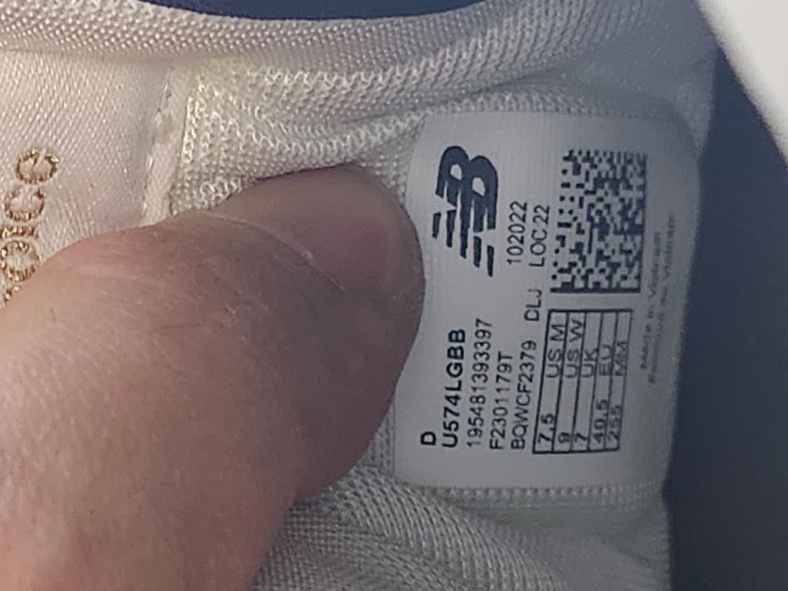 (255)뉴발란스 574 레거시 네이비 상품이미지9