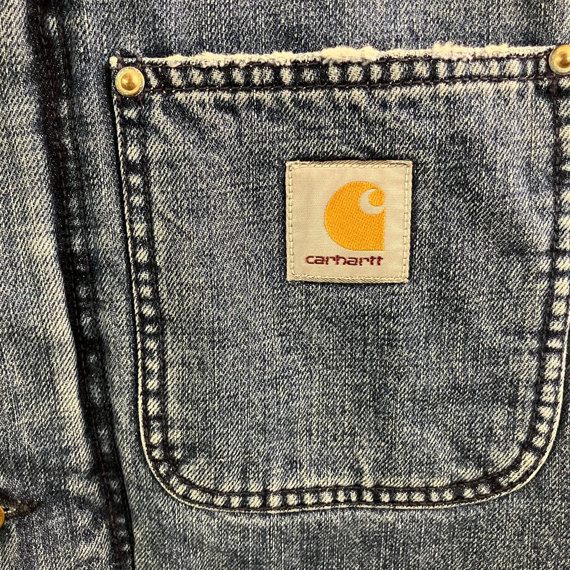 칼하트 윕 쉐르파 데님 피닉스 코트 M 상품이미지4