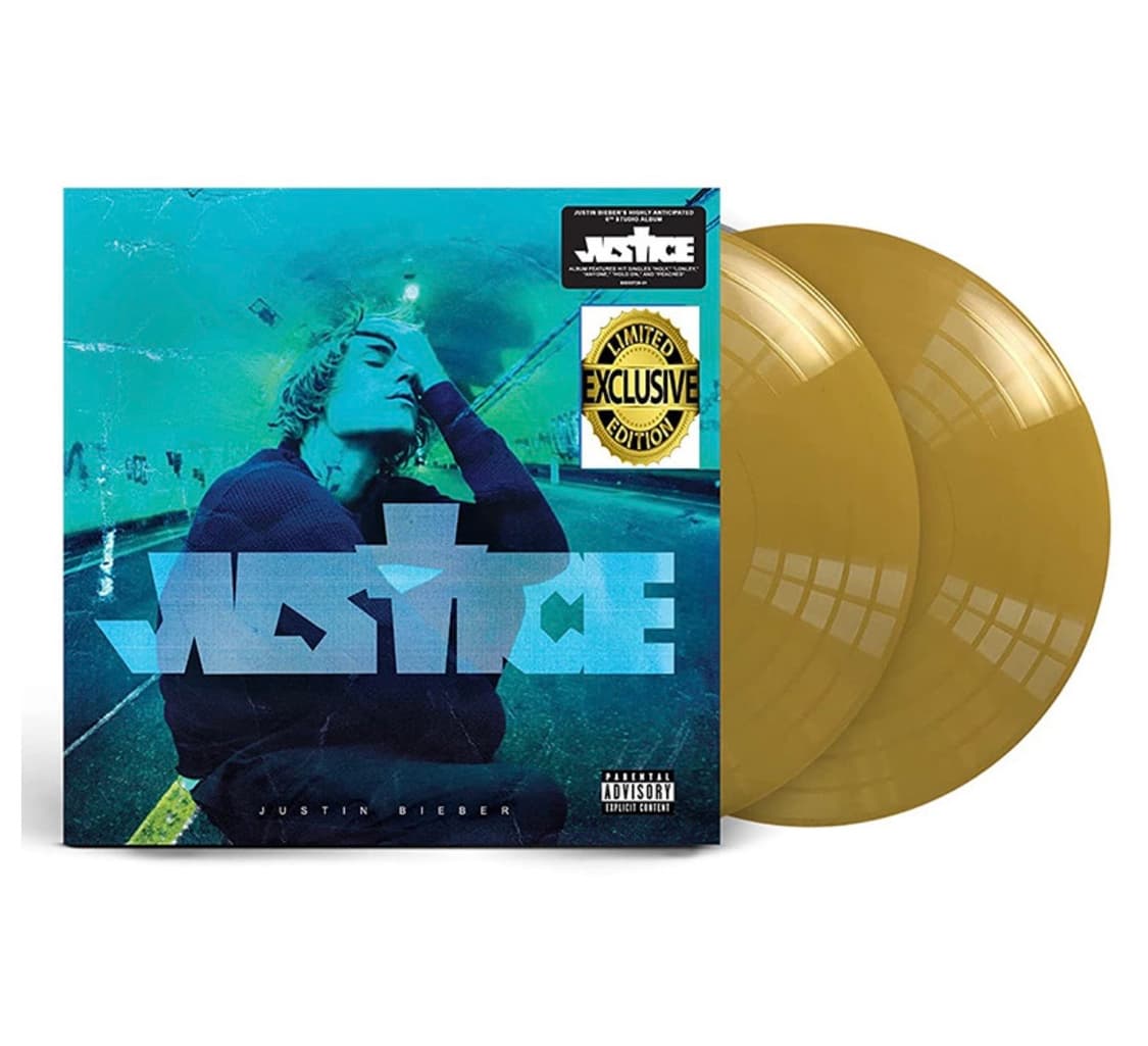 [미개봉] 저스틴 비버 6집 Justice LP 한정반 팝니다 상품이미지2