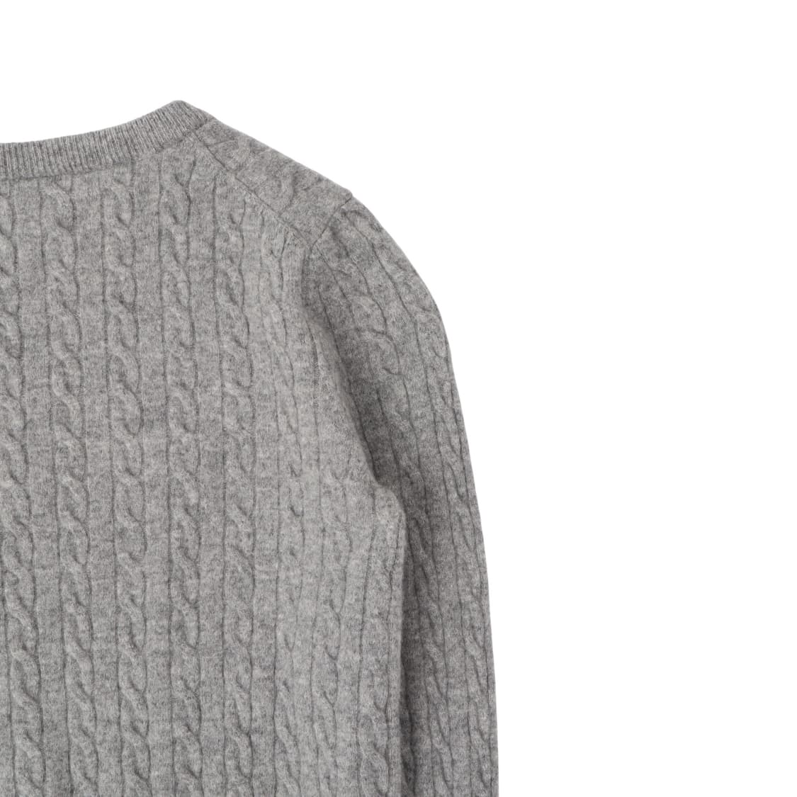 라코스테 그레이 울 케이블 니트 상품이미지6