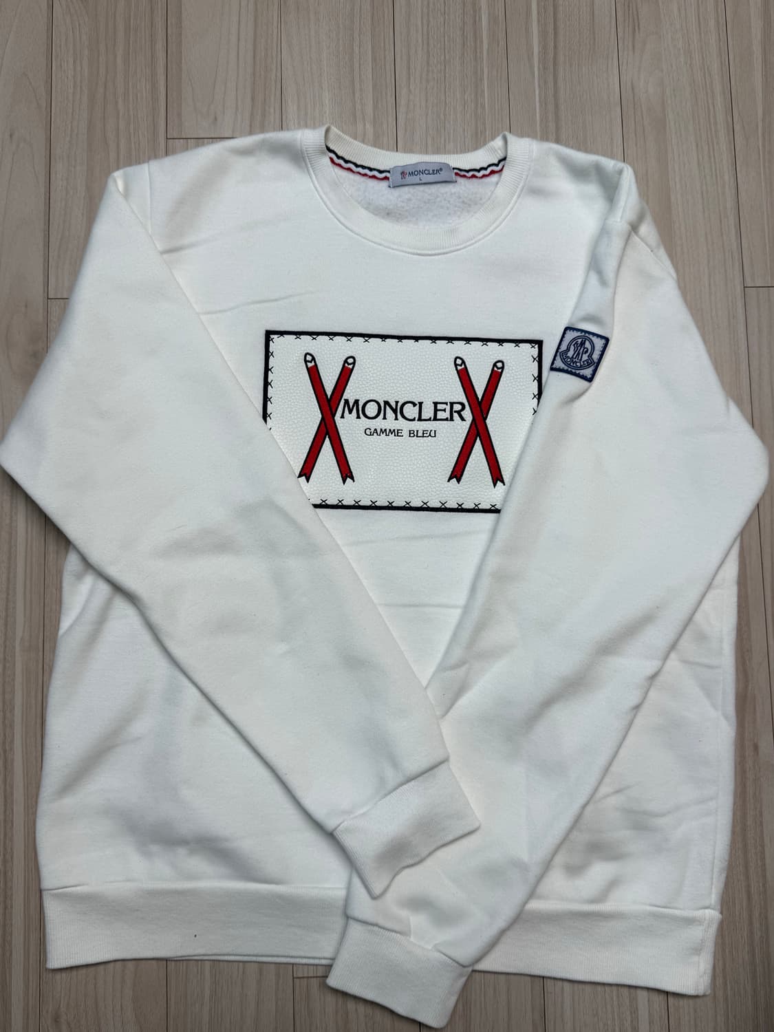 몽클레어 기모 맨투맨 L 상품이미지1