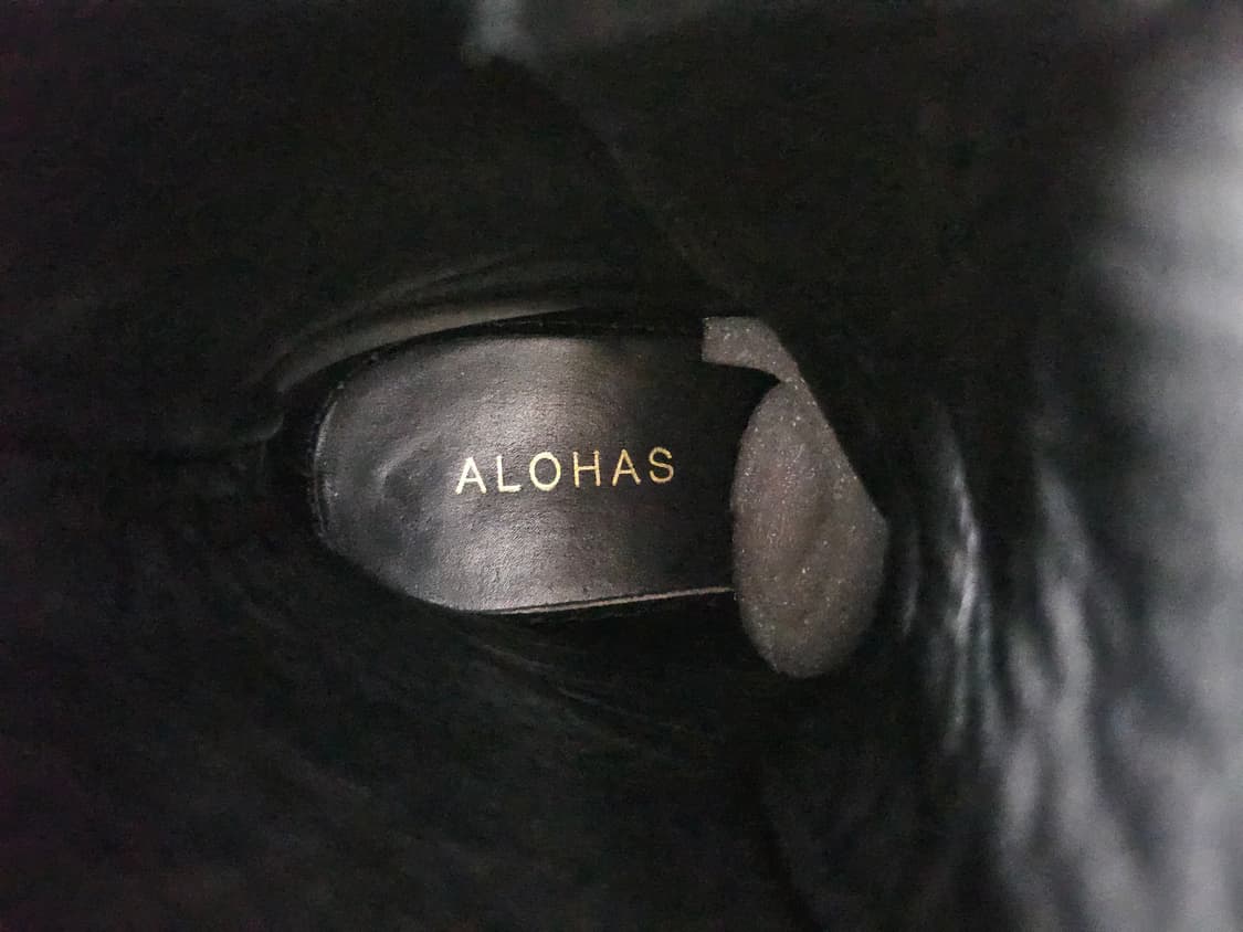 알로하스 캔캔 부츠 38 블랙 상품이미지7