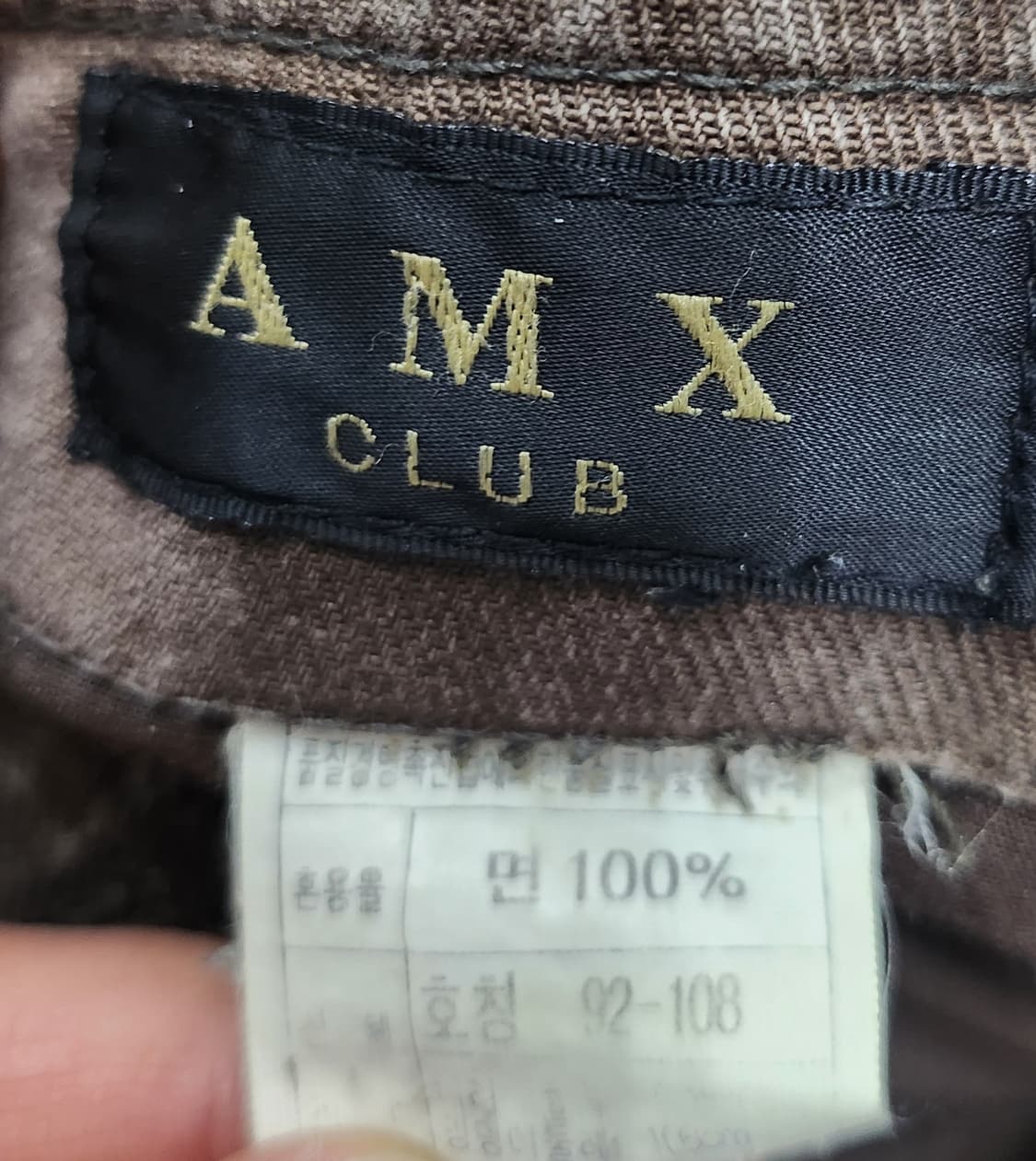 AMX 퍼티그 카고팬츠 92-108 (36-38) 상품이미지5