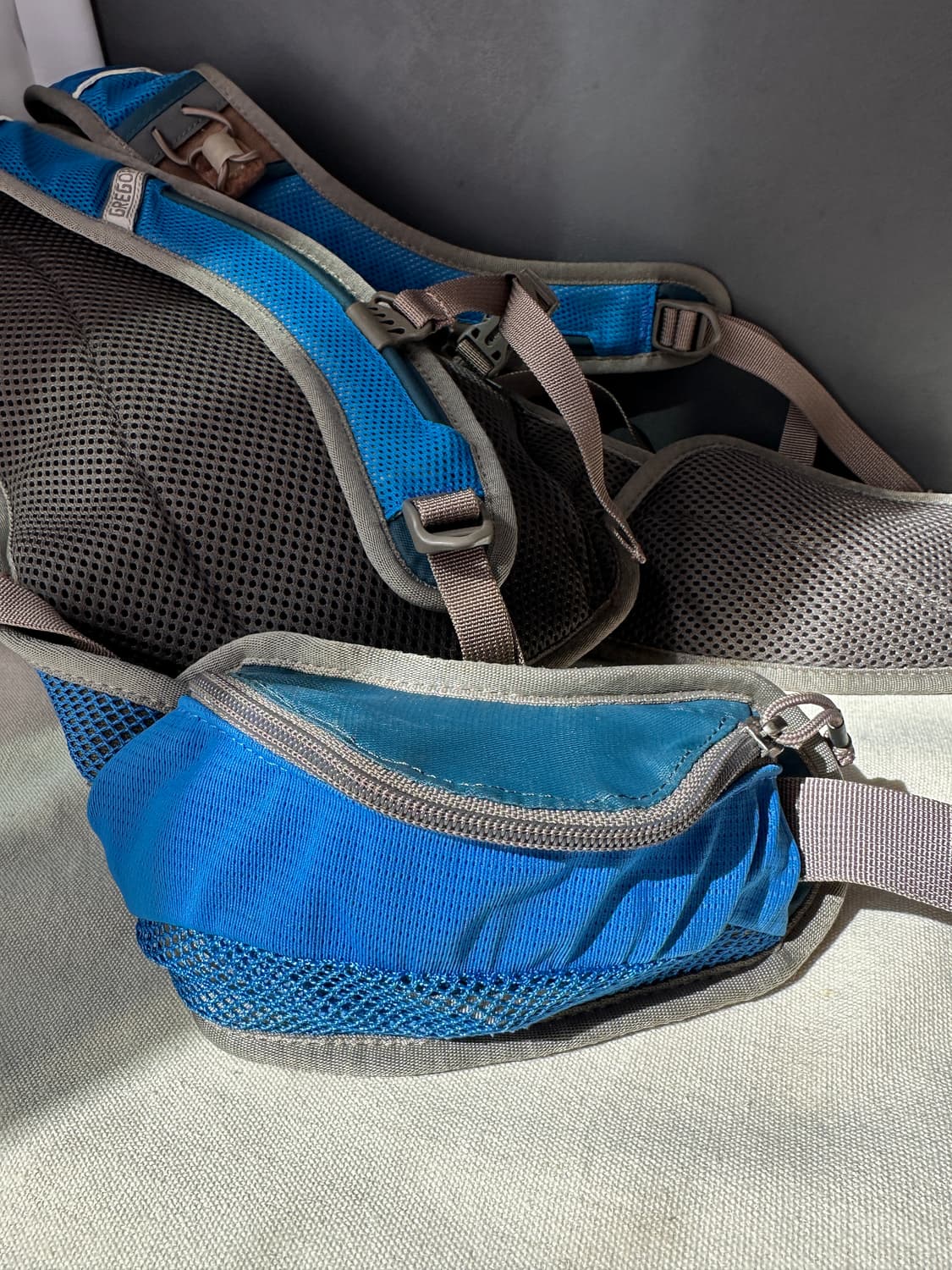 그레고리 디아블로 등산 트레일 하이킹 백팩 블루그레이 6L 상품이미지5