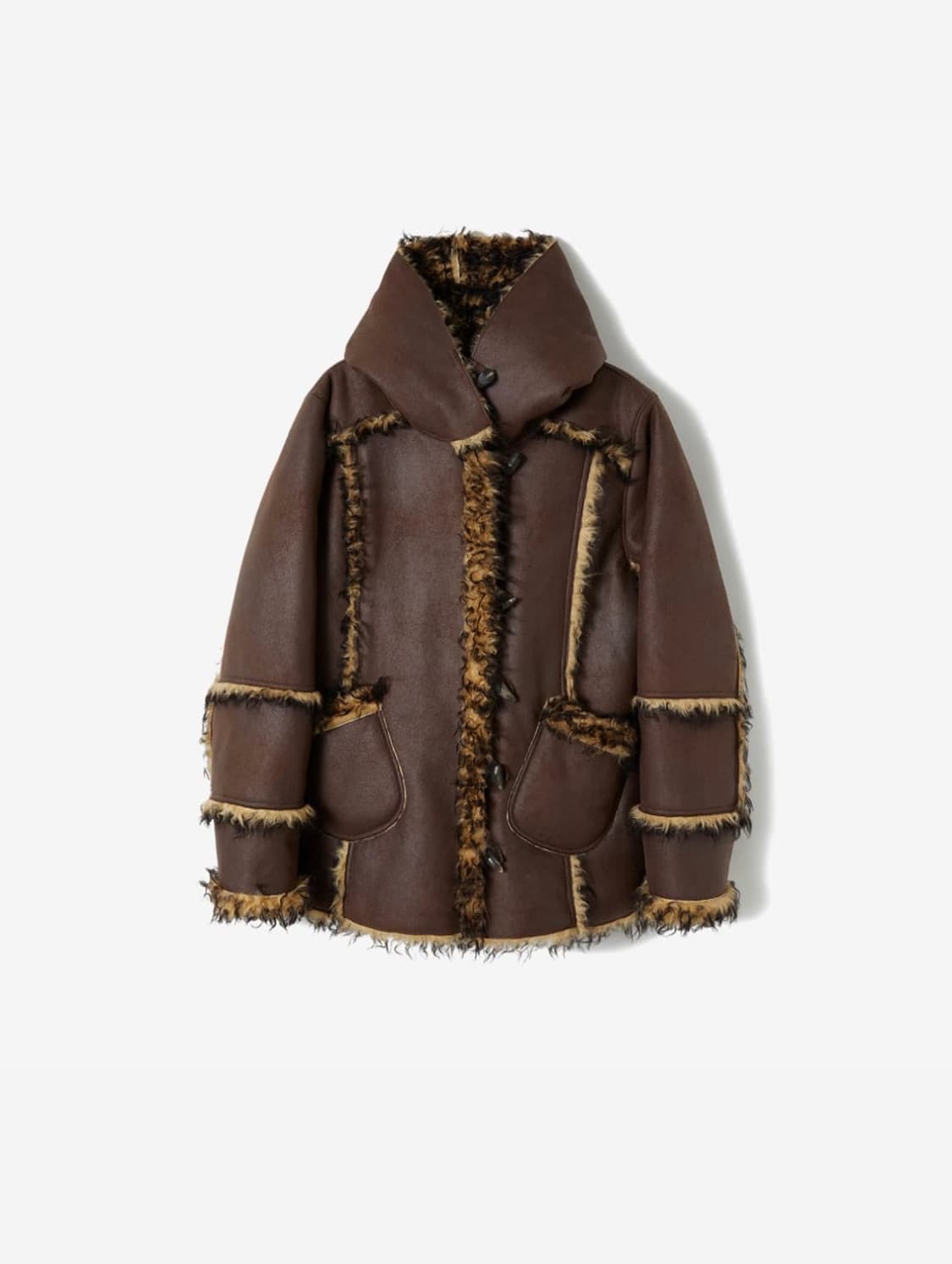 Perverze hoodie Riversible  fur 퍼버즈 퍼 상품이미지1