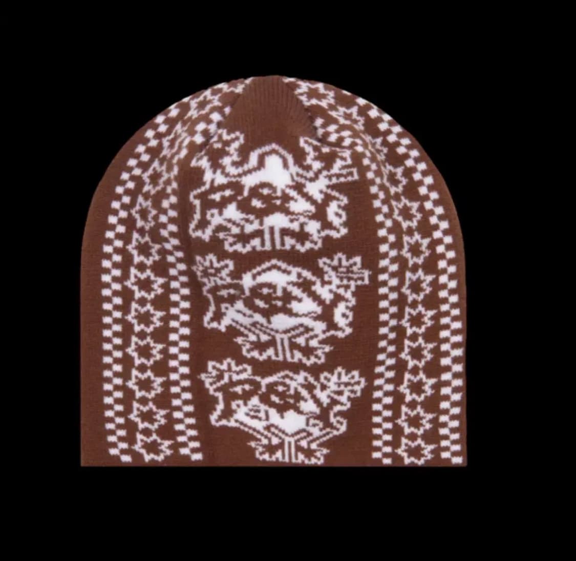 punkandyo frog beanie 펑크앤요 비니 브라운 상품이미지1