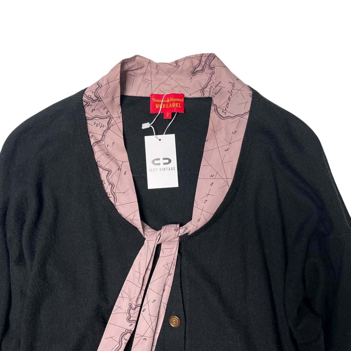 Vivienne westwood 지도 스카프 가디건 상품이미지8