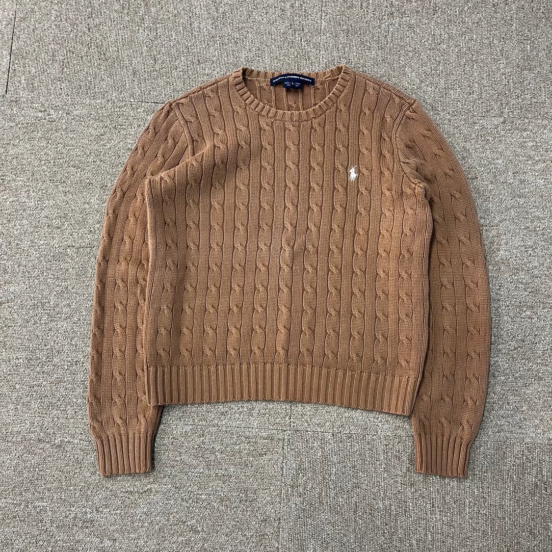 폴로 랄프로렌 꽈배기 니트 상품이미지2