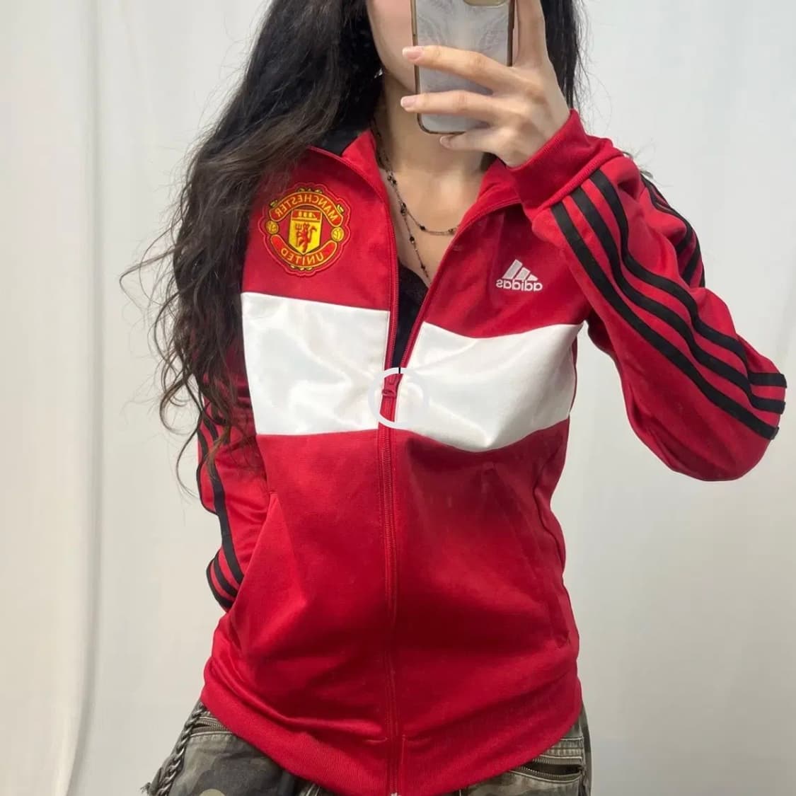 Adidas red Manchester United jersey 상품이미지3
