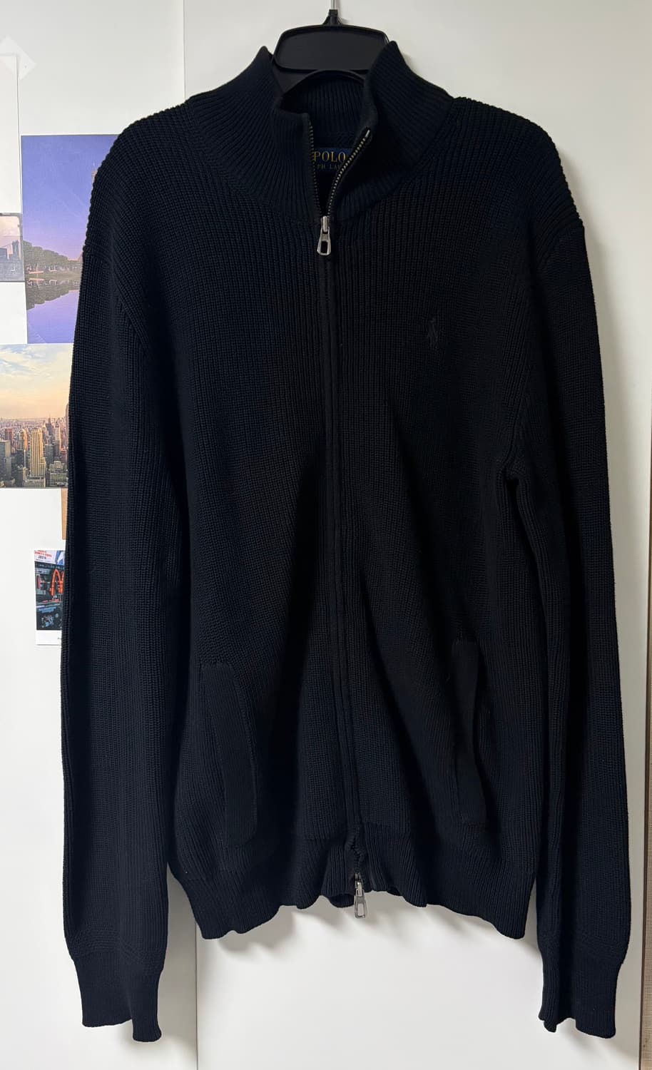 폴로 투웨이 니트집업 상품이미지1