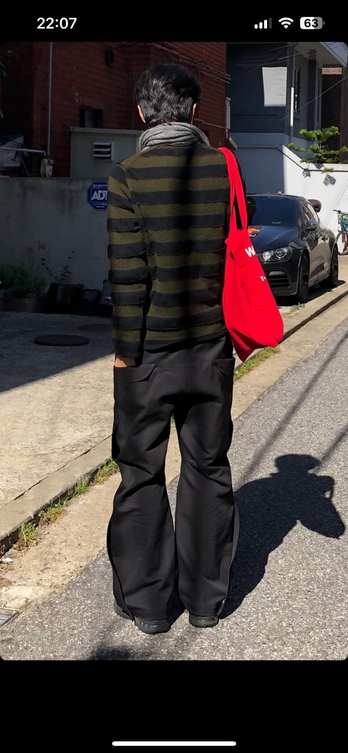 머듈 룸버스 팬츠 블랙 3사이즈 상품이미지2