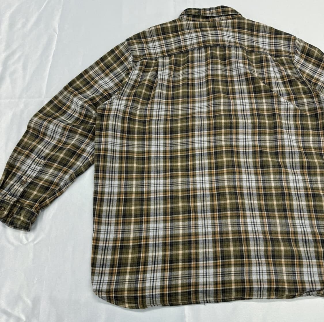 칼하트 버튼 다운 체크셔츠(2XL) 상품이미지4