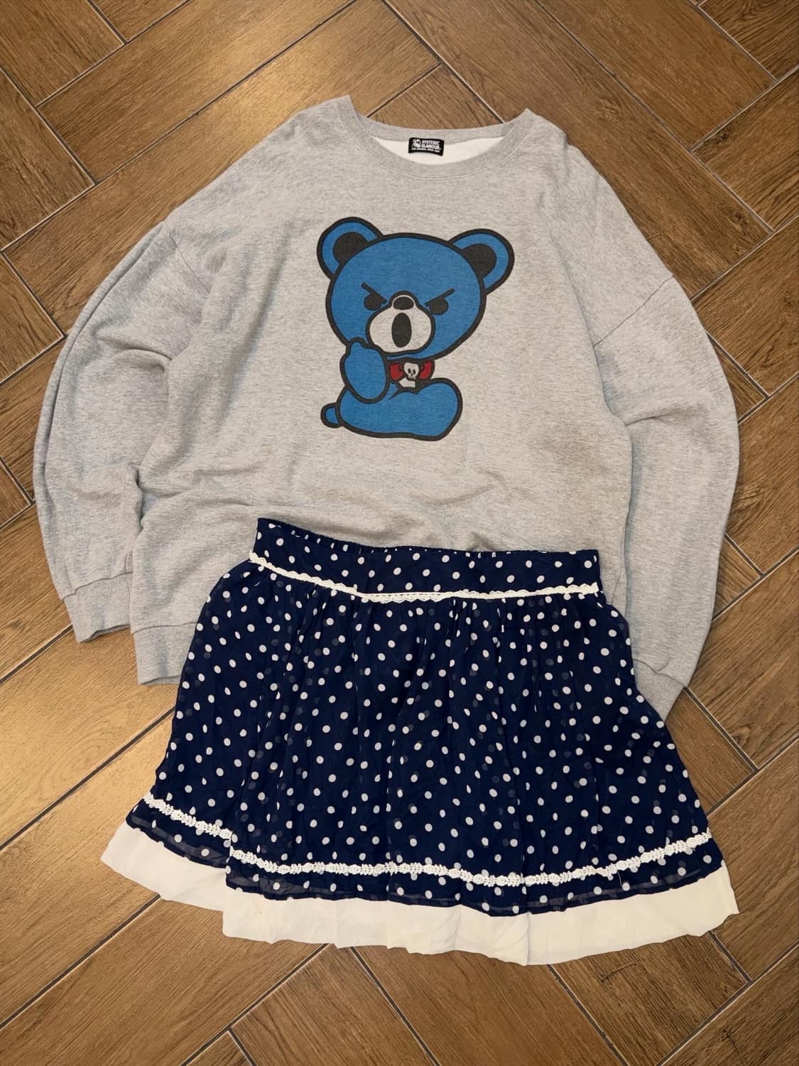 Hysteric Glamour Fxxk Bear Sweat Shirt 상품이미지7
