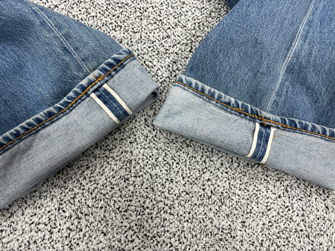 리바이스501 90s 발렌시아산555 셀비지 상품이미지9