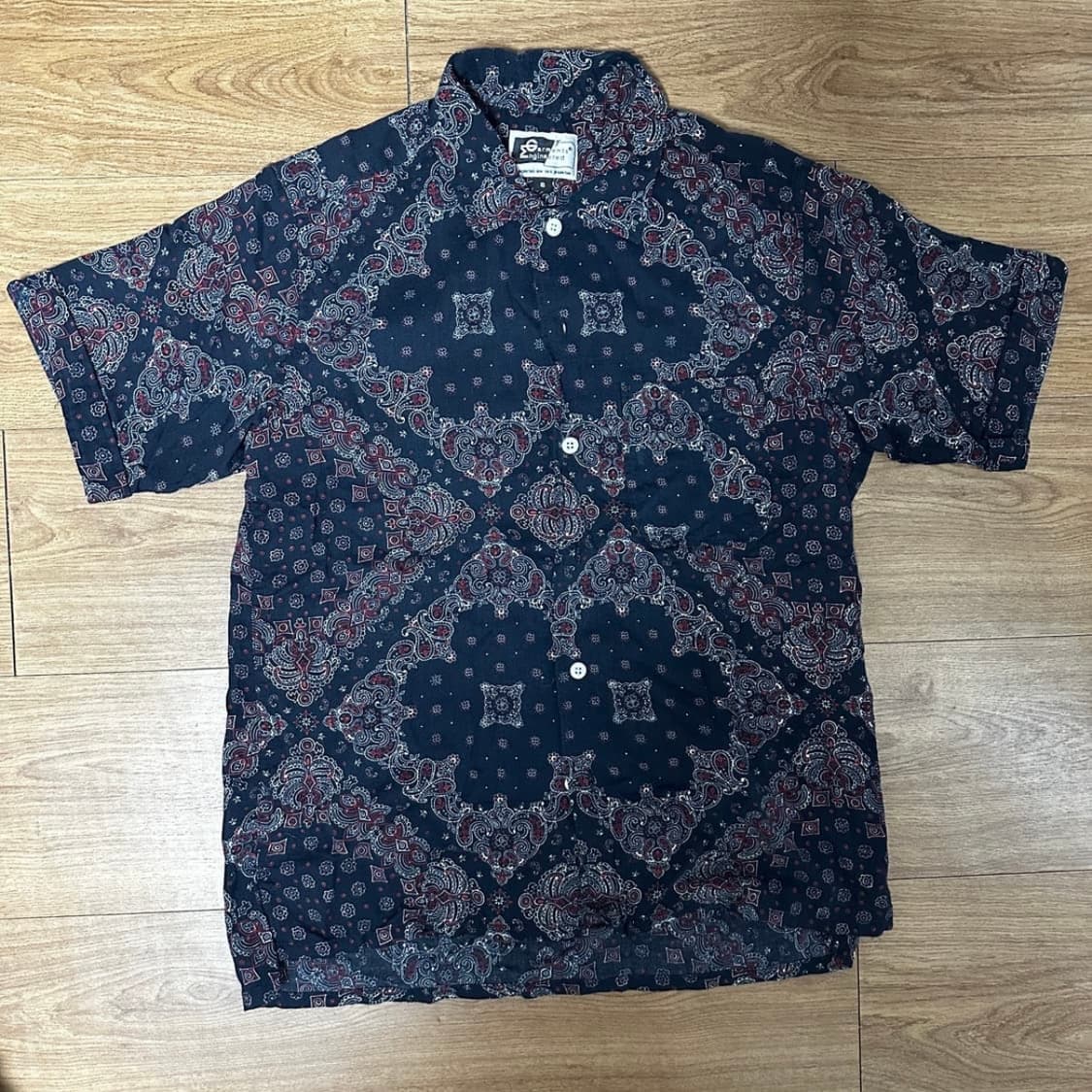 엔지니어드 가먼츠 페이즐리 하프셔츠 S 상품이미지2