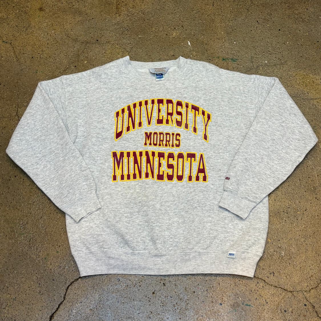 레어 90s USA 미국 빈티지 미네소타 대학 헤비코튼 맨투맨 상품이미지1