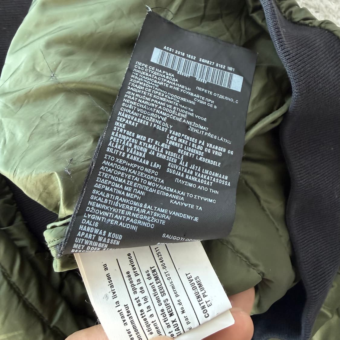 프라다 경량 패딩 자켓   상품이미지10