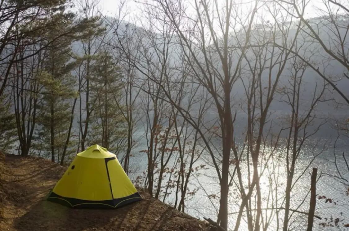 미니멀웍스 워터멜론 텐트 라임색상 풀셋 상품이미지1