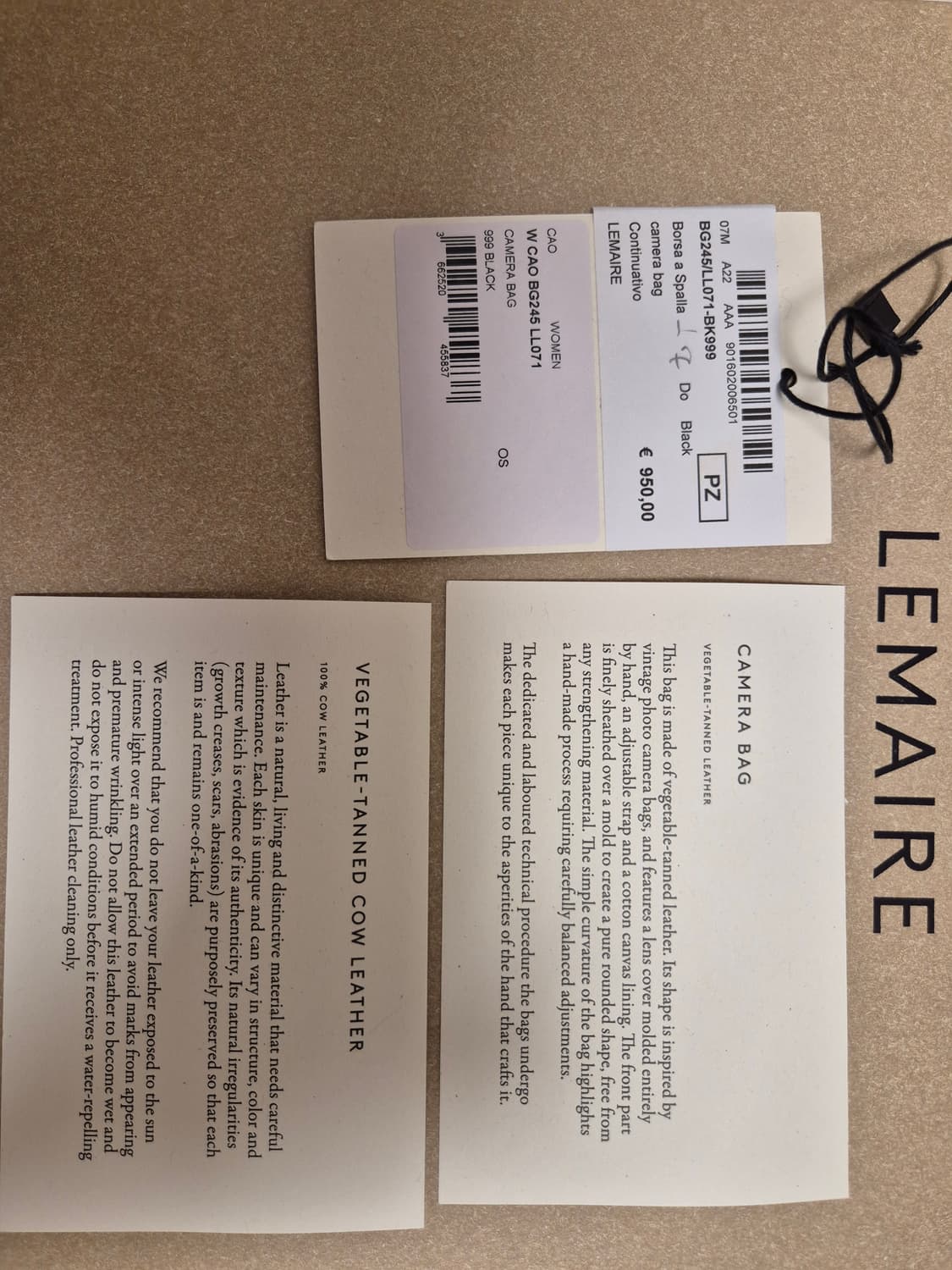 르메르 카메라백 상품이미지2