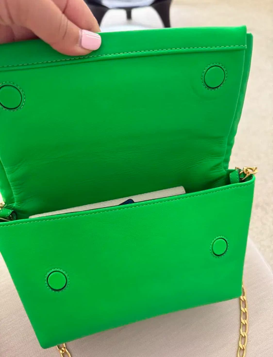 Jw앤더스 네온그린 백 상품이미지5