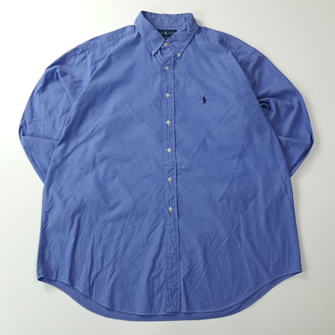 CK817 2XL 폴로 90s 홍콩판 블루 셔츠 남방 상품이미지1