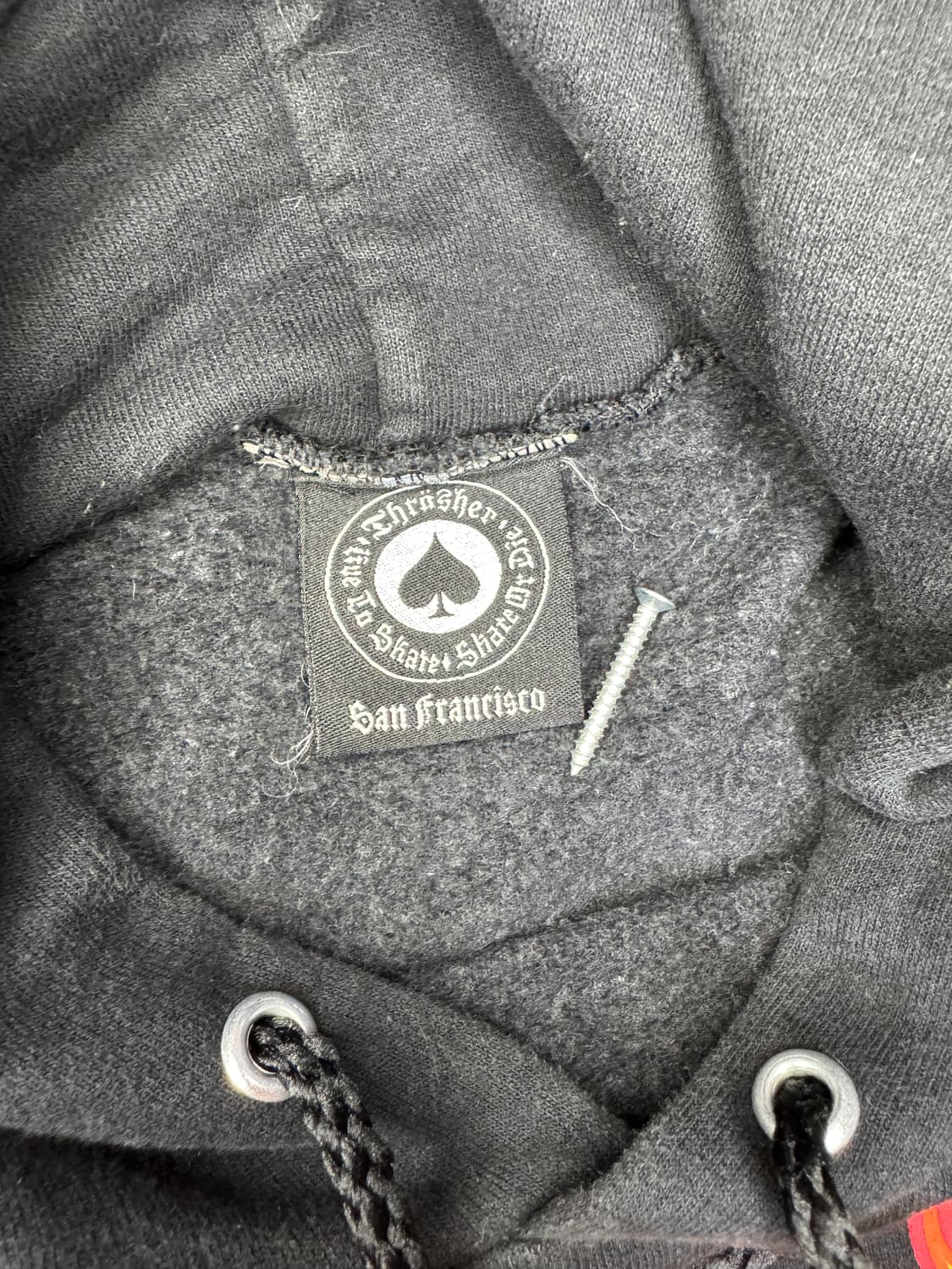 빈티지 트레셔 플레임 후드  XL 상품이미지3