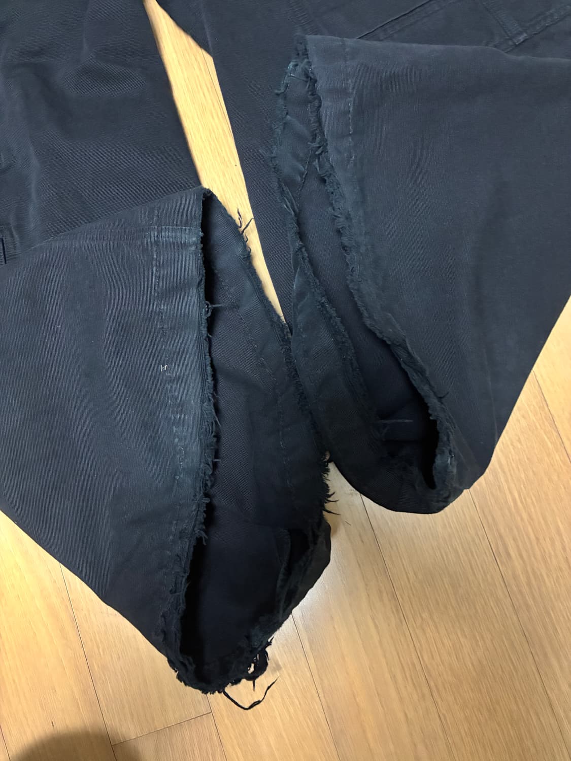 릭오웬스 다크쉐도우 블랙점보 벨라 카고팬츠  상품이미지5